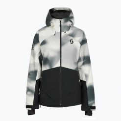 Kurtka narciarska damska SCOTT Ultimate Dryo 10. Brązowe kurtki damskie Scott, na zimę, l, bez wzorów, z materiału, bez kaptura. Za 899.99 zł.