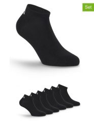 Fila Skarpety (6 par) w kolorze czarnym do sneakersów rozmiar: 43-46. Czarne skarpetki męskie Fila, bez wzorów. Za 48.39 zł.