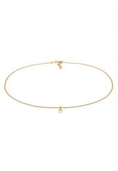 Elli Damski Choker Freshwater Pearl Pendant Classic Trend w 925 Sterling Silver Plated. Naszyjniki 1 ct. Szare naszyjniki damskie Elli, na co dzień, pozłacane. Za 211.64 zł.