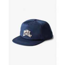 Czapka z daszkiem Kavu Ridgemont - nautical navy. Niebieskie czapki męskie KAVU, bez wzorów. Za 149.99 zł.
