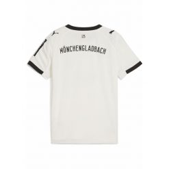 Młodzieżowa koszulka domowa Borussia Mönchengladbach 25/26 PUMA Warm White Black. Biała bluzki damskie Puma, m, bez wzorów, młodzieżowe, bez kołnierzyka, bez ramiączek. Za 349.00 zł.
