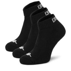 Skarpety krótkie Kappa. Czarne skarpetki męskie Kappa, bez wzorów. Za 34.99 zł.