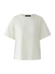 Oui Bluzka w kolorze kremowym rozmiar: 42. Brązowe bluzki damskie Oui, bez wzorów, bez kołnierzyka, bez ramiączek. Za 252.99 zł.