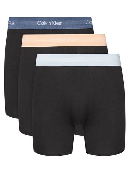 Calvin Klein Underwear Komplet bokserek 000NB1770A Czarny. Czarne bokserki męskie Calvin Klein Underwear, bez wzorów, z bawełny. Za 119.99 zł.