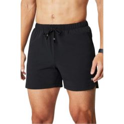 Szorty Fabletics The One 5". Czarne szorty sportowe męskie FABLETICS, s, z materiału, na fitness i siłownię. Za 276.25 zł.