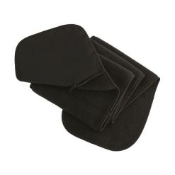 Polarowy Szalik Zimowy Z Kieszenią. Niebieskie szaliki męskie RESULT WINTER ESSENTIALS, na zimę, bez wzorów, z polaru. Za 43.99 zł.