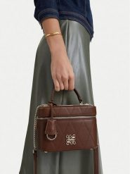 Nine West Torebka CEO- LUXE MOMENT-LDA9382 Beżowy ciemny. Brązowe torebki klasyczne damskie Nine West, bez wzorów, ze skóry, bez dodatków. Za 279.99 zł.