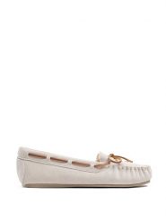 NICEBAY Mokasyny "Conrad" w kolorze złamanej bieli rozmiar: 38. Białe mokasyny damskie Nicebay, z materiału. Za 130.99 zł.