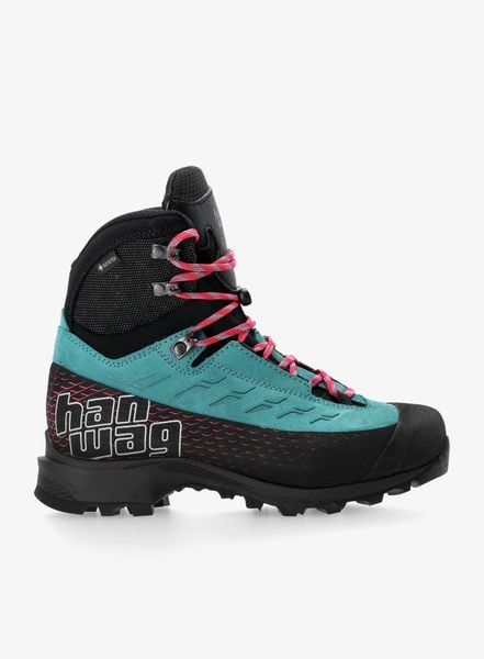 Buty wysokogórskie damskie Hanwag Ferrata Tour Lady GTX. Zielone obuwie trekkingowe damskie Hanwag, na zimę. Za 1,462.99 zł.