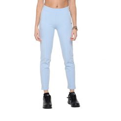 Bluza z bawełna z kieszenie na co dzień na siłownię. Niebieskie bluzy bez kaptura damskie LEONE 1947 APPAREL, z bawełny. W wyprzedaży za 112.15 zł.