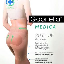 Rajstopy Gabriella Push Up 40 den melisa. Brązowe rajstopy i pończochy Gabriella. Za 36.90 zł.