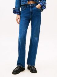 TOMMY JEANS Dżinsy - Bootcut fit - w kolorze niebieskim rozmiar: W31/L32. Niebieskie jeansy damskie Tommy Jeans. Za 283.48 zł.