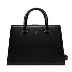 Torebka Patrizia Pepe. Czarne torebki klasyczne damskie Patrizia Pepe, bez wzorów, bez dodatków. Za 839.99 zł.