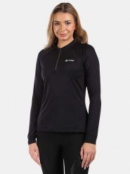 Kilpi Koszulka funkcyjna "Gimi" w kolorze czarnym rozmiar: 44. Czarne bluzki sportowe damskie Kilpi, z materiału, bez kołnierzyka, bez ramiączek. Za 135.17 zł.