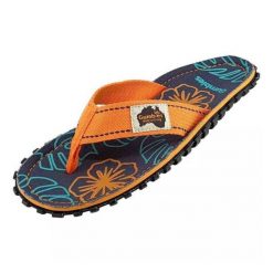 Męskie Japonki Islander Flowers. Brązowe klapki i japonki męskie Gumbies, z bawełny. Za 189.00 zł.