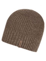 Ziener Czapka-beanie "Indigu" w kolorze brązowym rozmiar: onesize. Brązowe czapki zimowe damskie Ziener, prążkowane. Za 74.63 zł.