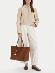Nine West Torebka CEO-SILK AVENUE-LDA8889 Brązowy. Brązowe torebki klasyczne damskie Nine West, bez wzorów, ze skóry, bez dodatków. Za 279.99 zł.
