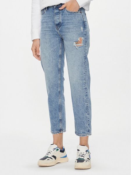 Tommy Hilfiger Jeansy Classic WW0WW39626 Niebieski Straight Fit. Niebieskie jeansy damskie Tommy Hilfiger. Za 599.99 zł.