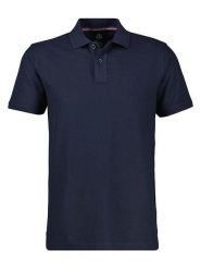 Lerros Koszulka polo w kolorze granatowym rozmiar: XL. Niebieskie koszulki polo męskie Lerros, xl, bez wzorów, z bawełny, bez ramiączek. Za 78.99 zł.