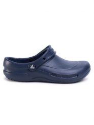 Crocs Klapki Bistro 10075 Granatowy. Niebieskie klapki i japonki męskie Crocs, z tworzywa sztucznego. Za 199.99 zł.