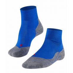 Skarpetki Falke TK5 Short. Niebieskie skarpetki męskie Falke, bez wzorów, z poliamidu. Za 146.50 zł.