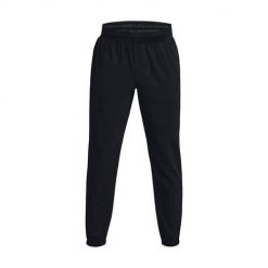 Spodnie sportowe męskie Under Armour Stretch Woven. Czarne spodnie dresowe męskie Under Armour, m, z dresówki. Za 438.00 zł.