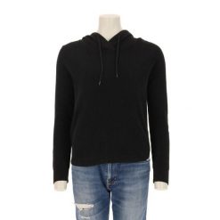 Second life - Damska czarna bluza z kapturem - Jak nowy. Czarne bluzy z kapturem damskie Ralph Lauren. Za 127.76 zł.