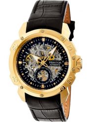 Heritor Zegarek automatyczny "Conrad" w kolorze złoto-czarnym rozmiar: onesize. Czarne, analogowe zegarki męskie Heritor, ze stali. Za 587.99 zł.