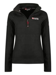 Canadian Peak Kurtka polarowa "Tugeak" w kolorze czarnym rozmiar: XL. Czarne kurtki damskie Canadian Peak, xl, bez wzorów, z materiału, bez kaptura. Za 74.28 zł.