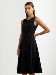 LAUREN RALPH LAUREN Sukienka codzienna 250851951001 Czarny Regular Fit. Czarne sukienki damskie Lauren Ralph Lauren, na co dzień, bez wzorów, z wiskozy, bez kołnierzyka, bez ramiączek, proste. Za 589.99 zł.