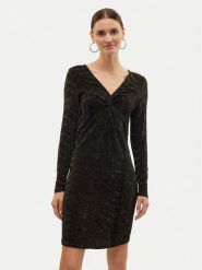 Vero Moda Sukienka koktajlowa Lucy 10316745 Brązowy Slim Fit. Brązowe sukienki damskie Vero Moda, m, bez wzorów, z syntetyku, wizytowe, bez kołnierzyka, bez ramiączek. Za 119.99 zł.