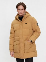 Calvin Klein Kurtka zimowa Crinkle K10K112228 Beżowy Regular Fit. Brązowe kurtki męskie CALVIN KLEIN, na zimę, l, bez wzorów, z syntetyku, bez kaptura. Za 1,699.00 zł.