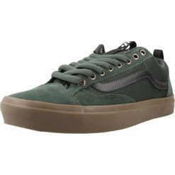 Buty VANS VN000D5R17P1 SKATE OLD SKOOL Zielony. Zielone buty fitness męskie Vans, z tkaniny, bez zapięcia, na fitness i siłownię. Za 339.99 zł.