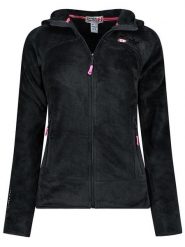 Canadian Peak Kurtka polarowa "Upaloodeak" w kolorze czarnym rozmiar: XL. Czarne kurtki damskie Canadian Peak, xl, bez wzorów, z materiału, bez kaptura. Za 100.75 zł.