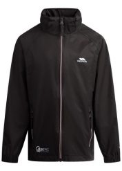 Trespass Qikpac X - kurtka unisex pakowana czarny / carbon. Czarne kurtki treningowe męskie 2117 OF SWEDEN, na zimę, l, bez wzorów, z materiału, do biegania. Za 136.10 zł.