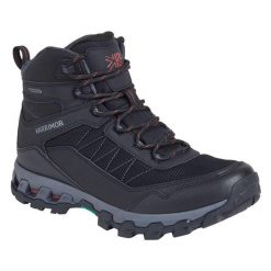 Buty trekkingowe męskie Karrimor Exmoor Mid. Czarne buty trekkingowe męskie Karrimor, z materiału, za kostkę, bez zapięcia, trekkingowe. Za 413.99 zł.