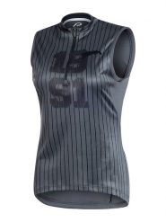 Protective Top kolarski "Blue Sun" w kolorze szarym rozmiar: 36. Szare topy damskie Protective, bez wzorów, z materiału, bez kołnierzyka. Za 87.81 zł.