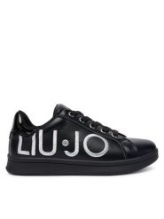 Liu Jo Sneakersy Ginny 01 4F5007 EX014 M Czarny. Czarne buty sportowe dziewczęce Liu Jo, bez wzorów, ze skóry, bez zapięcia. Za 299.99 zł.