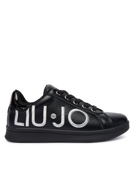 Liu Jo Sneakersy Ginny 01 4F5007 EX014 M Czarny. Czarne buty sportowe dziewczęce Liu Jo, bez wzorów, ze skóry, bez zapięcia. Za 209.99 zł.
