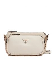 Guess Torebka Noelle II Mini HWZG96 72710 Écru. Torebki klasyczne damskie Guess, z aplikacjami, ze skóry, bez dodatków. Za 389.99 zł.