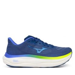 Buty do biegania Mizuno. Niebieskie obuwie do biegania damskie Mizuno, mizuno wave. Za 769.99 zł.