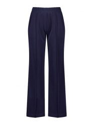 Gerry Weber Spodnie w kolorze granatowym rozmiar: 48. Niebieskie spodnie materiałowe damskie Gerry Weber, bez wzorów, z materiału. Za 198.10 zł.
