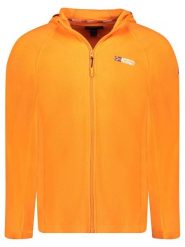 Geographical Norway Kurtka polarowa "Tugood" w kolorze pomarańczowym rozmiar: L. Pomarańczowe kurtki męskie Geographical Norway, l, bez wzorów, z materiału, bez kaptura. Za 96.37 zł.