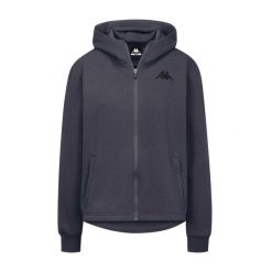 Bluza damska z kapturem Kappa Grittin. Czerwone bluzy sportowe damskie Kappa, xl, z bawełny. Za 279.00 zł.