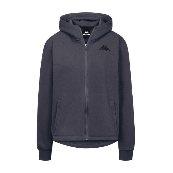 Bluza damska z kapturem Kappa Grittin. Czerwone bluzy sportowe damskie Kappa, xl, z bawełny. Za 279.00 zł.