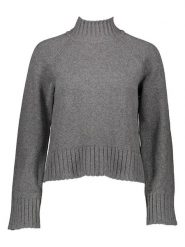 GAP Sweter w kolorze szarym rozmiar: XXL. Szare golfy damskie GAP, xxl, bez wzorów, bez ramiączek. Za 92.21 zł.