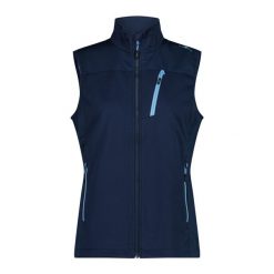 Kamizelka damska CMP. Niebieskie kamizelki damskie CMP, xs, z materiału. Za 349.40 zł.