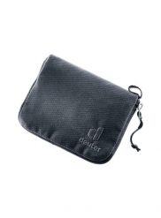 Portfel Deuter Zip Wallet - black/desert. Czarne portfele damskie Deuter, bez wzorów, z poliamidu. Za 82.49 zł.