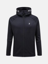 Bluza Peak Performance Rider Zip Hood męska. Czarne bluzy z kapturem męskie Peak Performance, m, z elastanu. Za 689.00 zł.