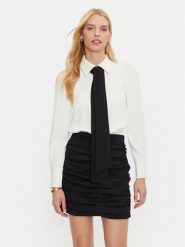 Silvian Heach Sukienka codzienna GPA24199VE Biały Slim Fit. Białe sukienki damskie Silvian Heach, na co dzień, bez wzorów, z syntetyku, bez kołnierzyka, bez ramiączek, proste. Za 1,099.00 zł.